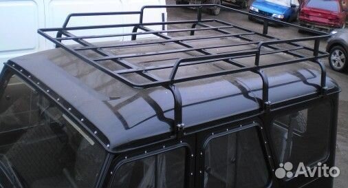 Багажник Люкс 1,85м УАЗ Хантер 469 Барс 6 опор