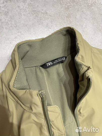 Бомбер мужской zara