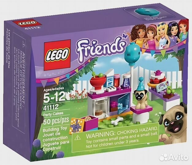 Конструктор lego Friends 41112 Вечеринка с тортами