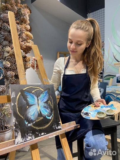 Творческий мастер класс по живописи маслом