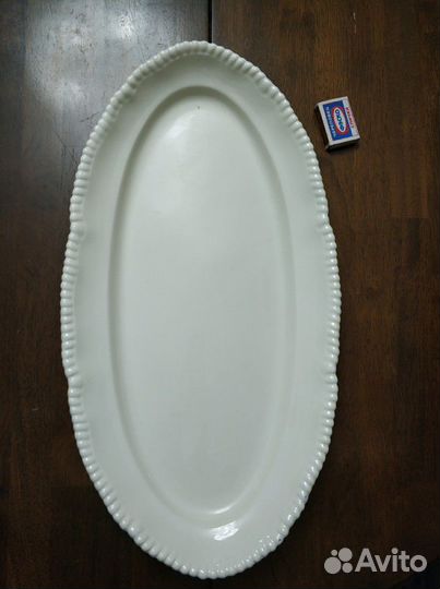 Блюдо большое дореволюционное. Англия