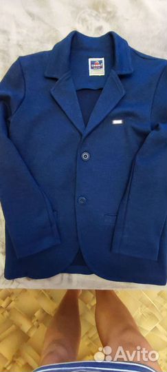 Пиджак на мальчика 146