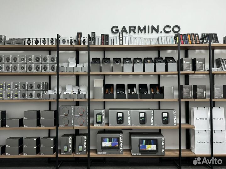 Ремешок Garmin 22mm Graphite/Spark Orange силикон