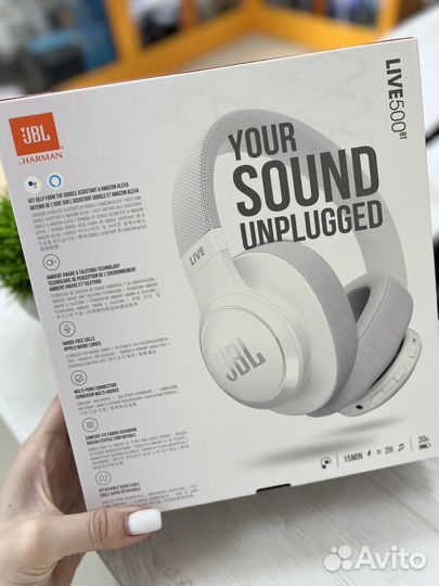 Беспроводные наушники jbl live 500