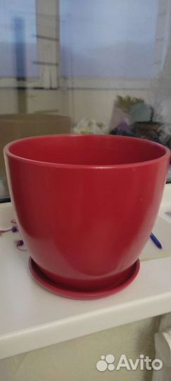 Керамический горшок новый