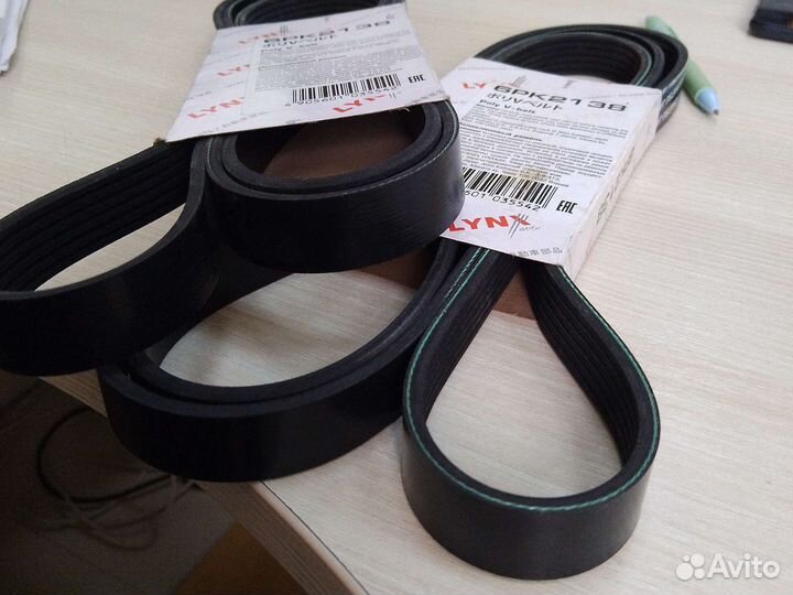 Обводной ремень 6PK2138