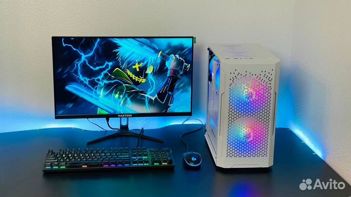 Игровой Пк с монитором 165гц/RTX 4060/i5 12400