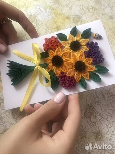 Открытка ручной работы