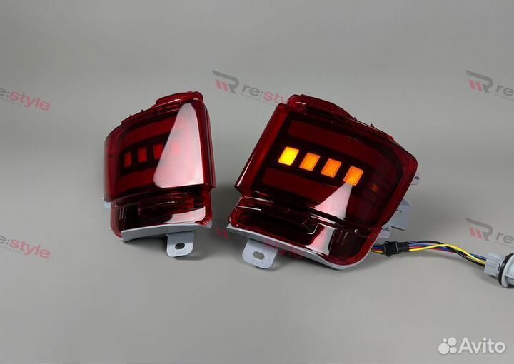 Катафоты Toyota Land Cruiser 200 с16г Тюнинг