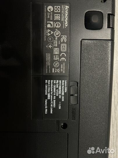 Ноутбук lenovo g505s