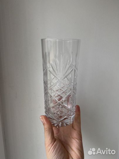 Хрустальные бокалы 4 шт