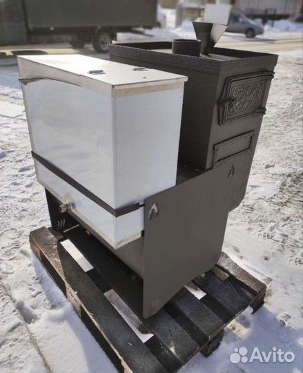 Печь банная на 3 помещения Медведь