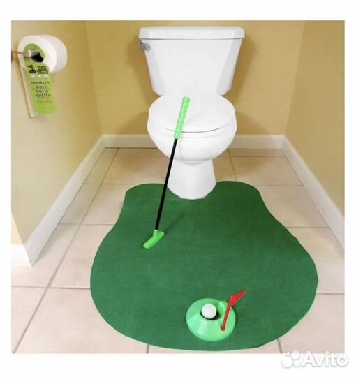 Гольф для туалета, минигольф