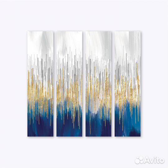 Картина модульная на холсте 