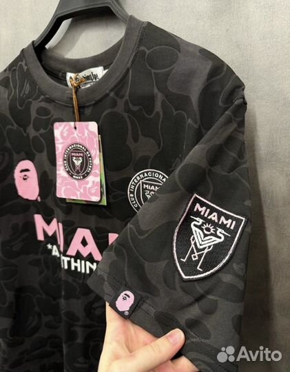 Футболка Bape x inter miami