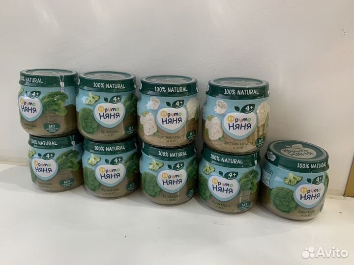 Детские каши безмолочные, 8 шт