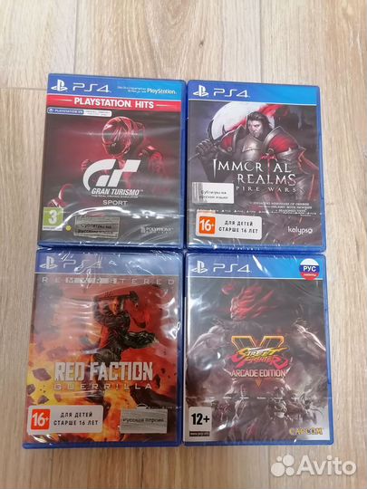 Игры для приставок ps4