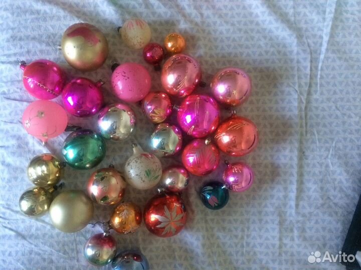 Елочные игрушки СССР