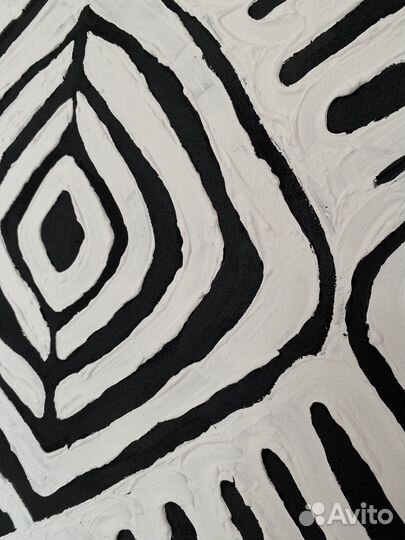 Интерьерная текстурная картина