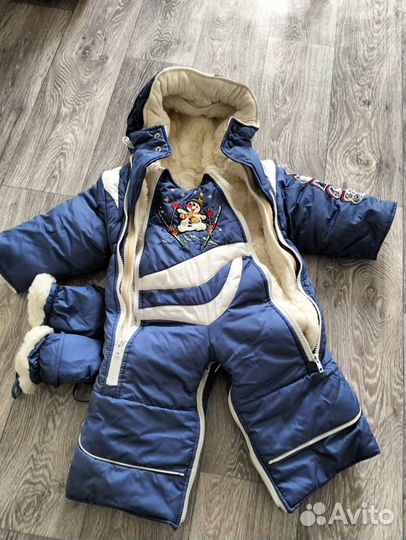 Комбинезон трансформер зимний