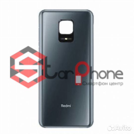 Задняя крышка xiaomi Redmi Note 9 Pro Note 9S, чер