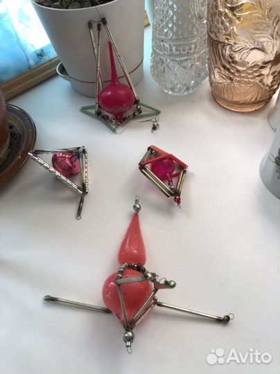 Елочные игрушки советские