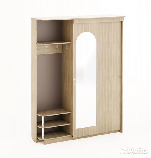 Прихожая Большая №2 Правая (Ясень шимо светлый)