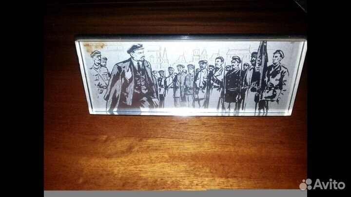 Настольное панно Ленин и солдаты СССР