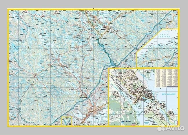 Ленинградская область (Карты районов)