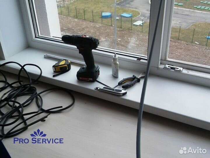 Ремонт пластиковых окон. Замена уплотнителя