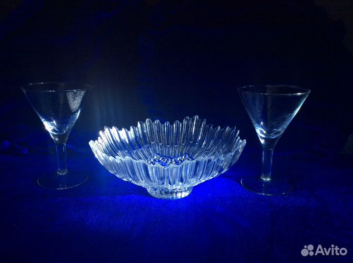 Салатник хрустальный