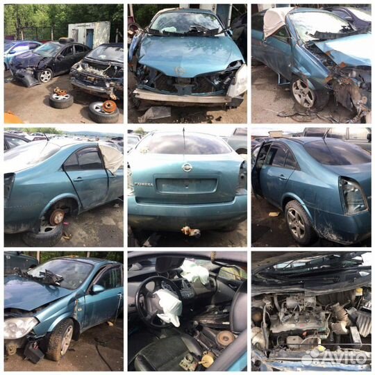 Ниссан Примера 1.6 1.8 МКПП в разборе