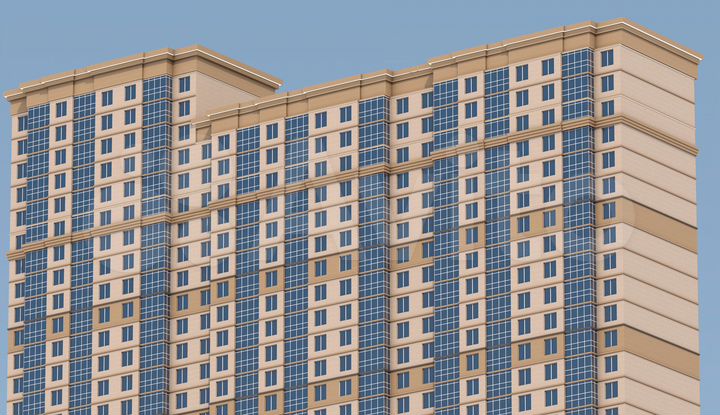 2-к. квартира, 64,4 м², 9/19 эт.