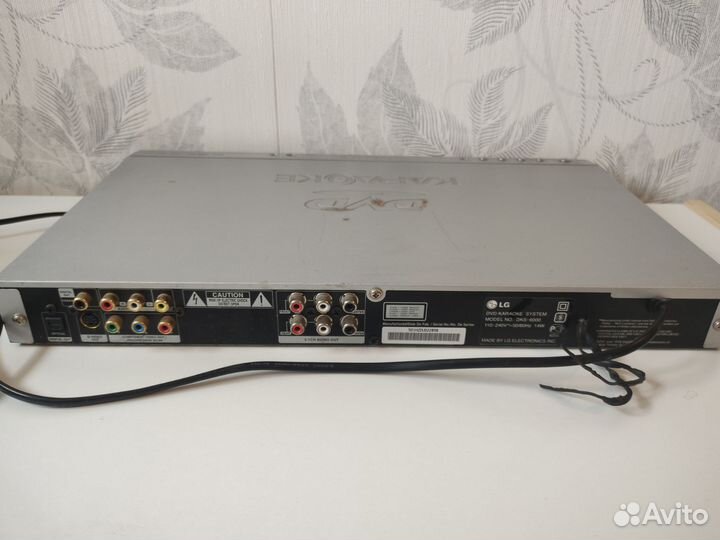 Dvd плеер с караоке LG DKS-6000 на запчасти