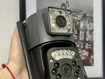 Камера сим карта видеонаблюдения 4g два объектива