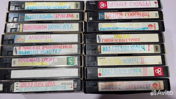 Видеокассеты Basf TDK Sony