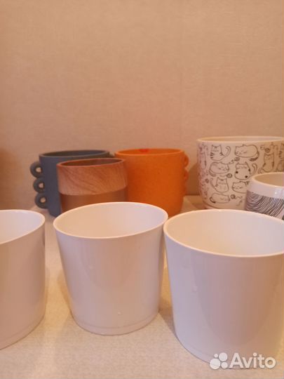 Кашпо для цветы керамика