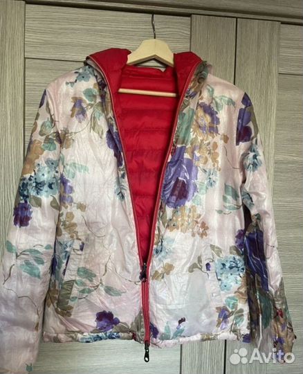 Куртка демисезонная женская двухсторонняя 42-44