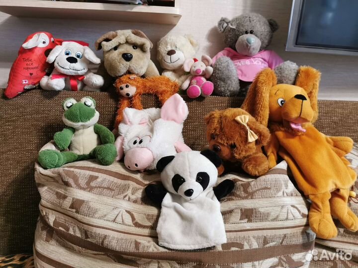Мягкие игрушки пакетом