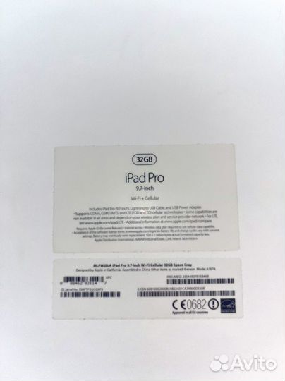 iPad Pro 9.7 Wi-Fi+Cellular