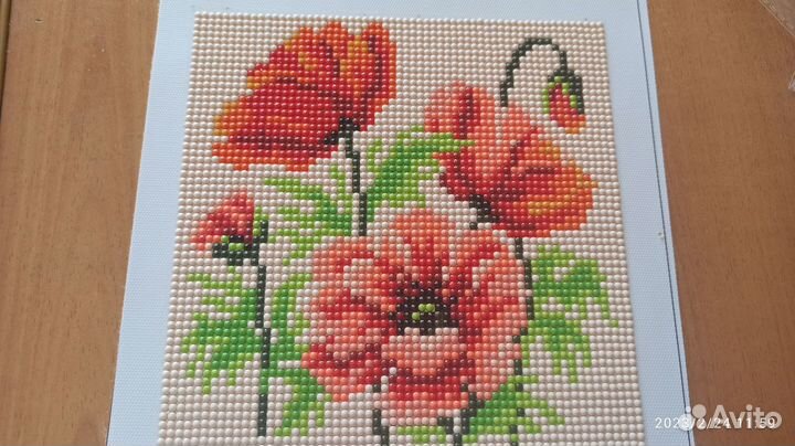 Картина стразами. Отличный подарок к 8 марта