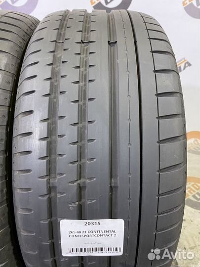 Continental ContiSportContact 2 265/40 R21 102Y