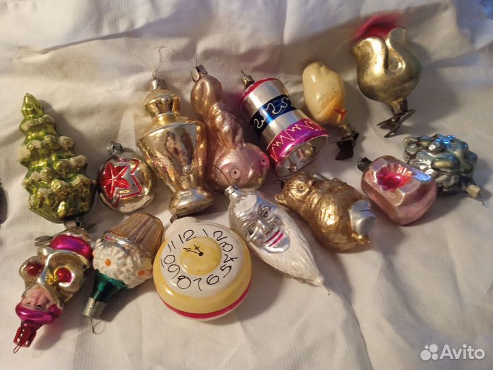 Ёлочные игрушки СССР