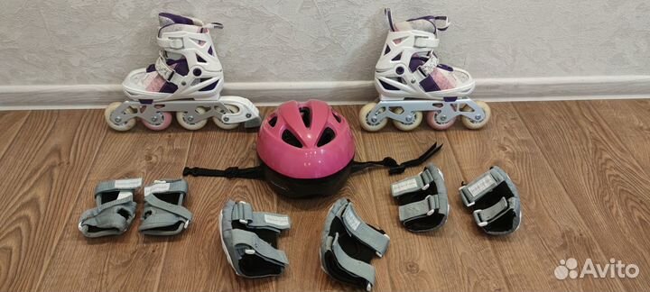 Детские ролики и защита