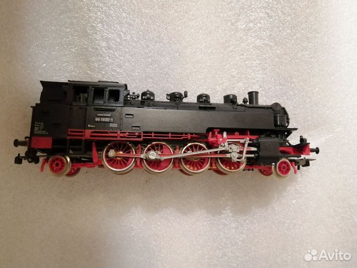 Паровоз бр-86 Масштаб 1:87 ГДР