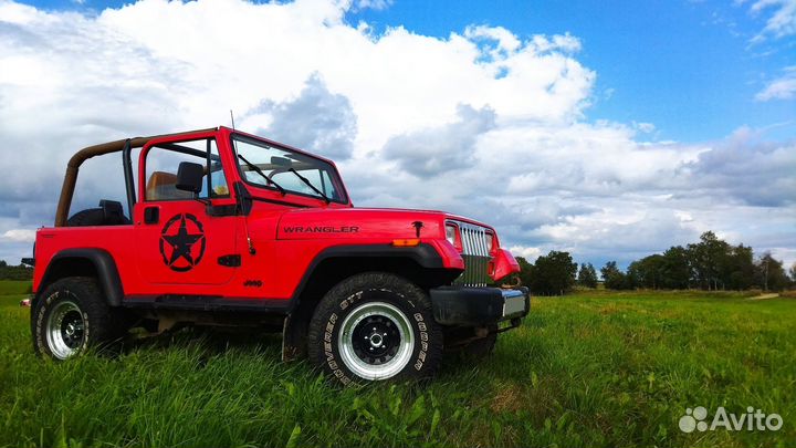 Jeep Wrangler 2.5 МТ, 1994, 129 000 км