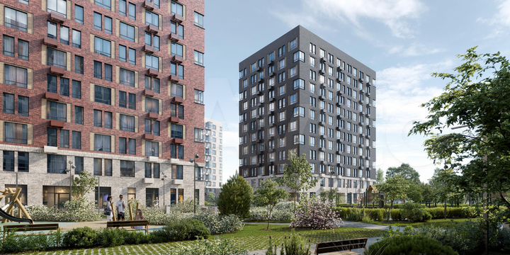 2-к. квартира, 35,4 м², 4/12 эт.