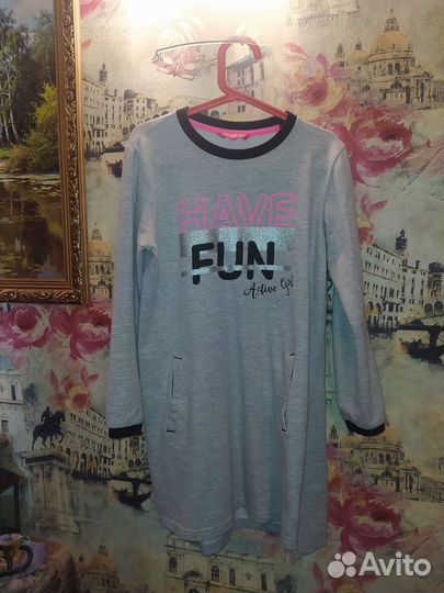 Вещи для девочки 146р