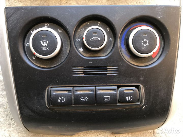 Блок управления отопителем Датсун Он До