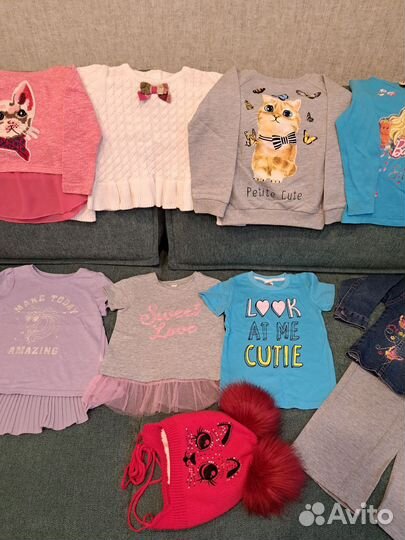 Вещи пакетом на девочку 104